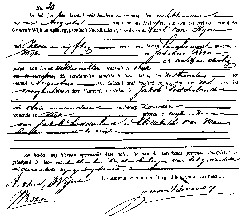 18900818 ovl akte 30 Jacob zv J Sodderland - E v Veen